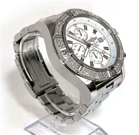 breitling super avenger diamond watch